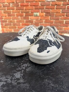 Vans Planet x Vans Era 'World Map Men’s Grid Sneakers size 13